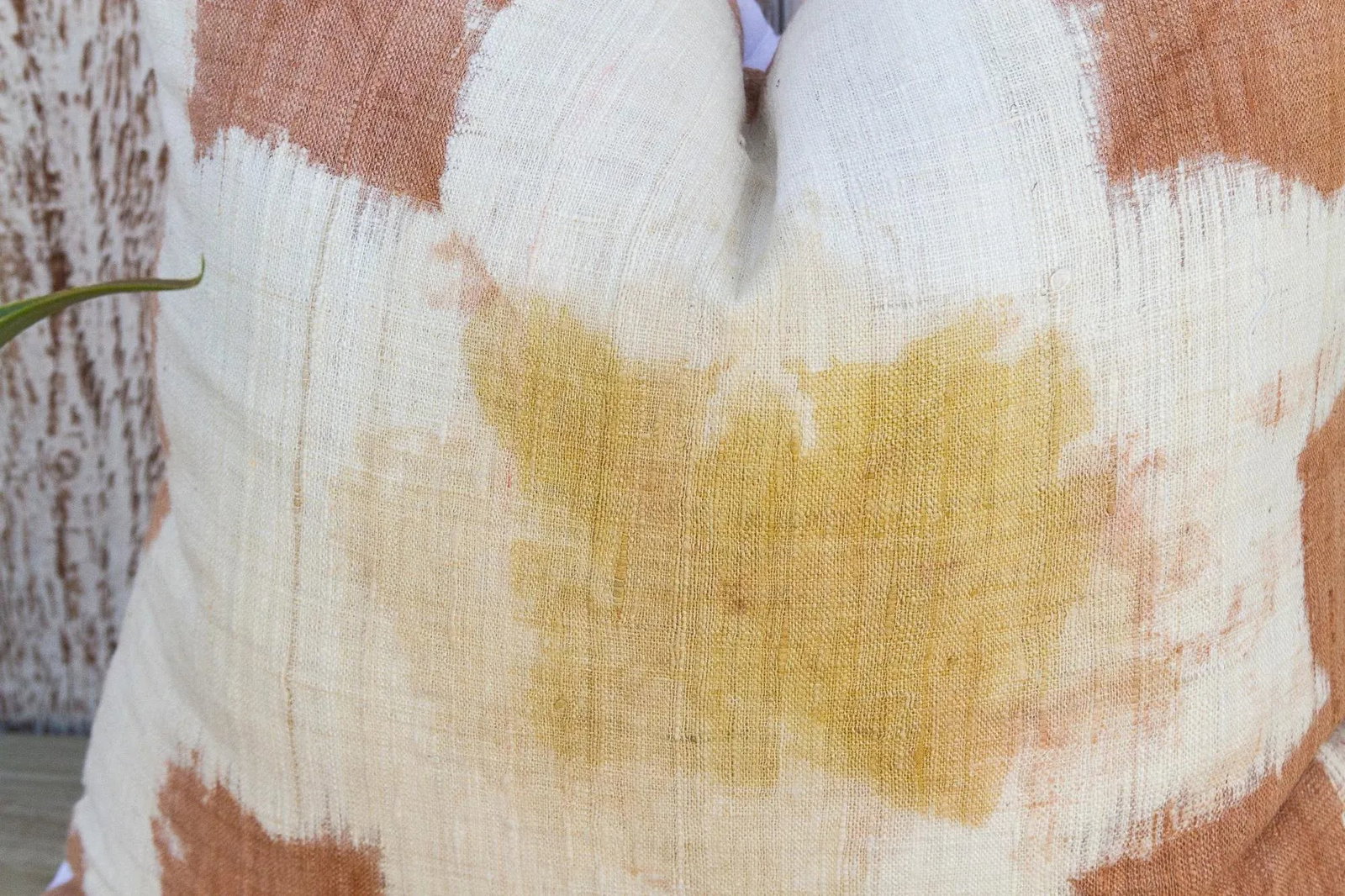 Vintage Vivi Organic Silk Ikat Pillow - 6