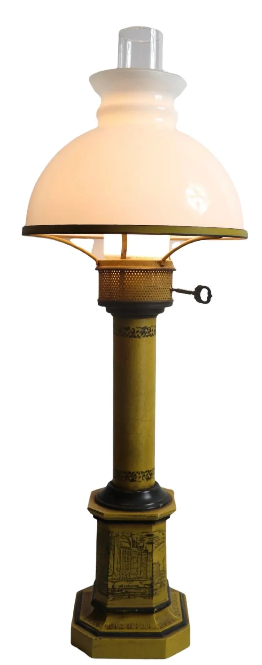 English Regency Style Table Lamp Ca. 1950's - 10