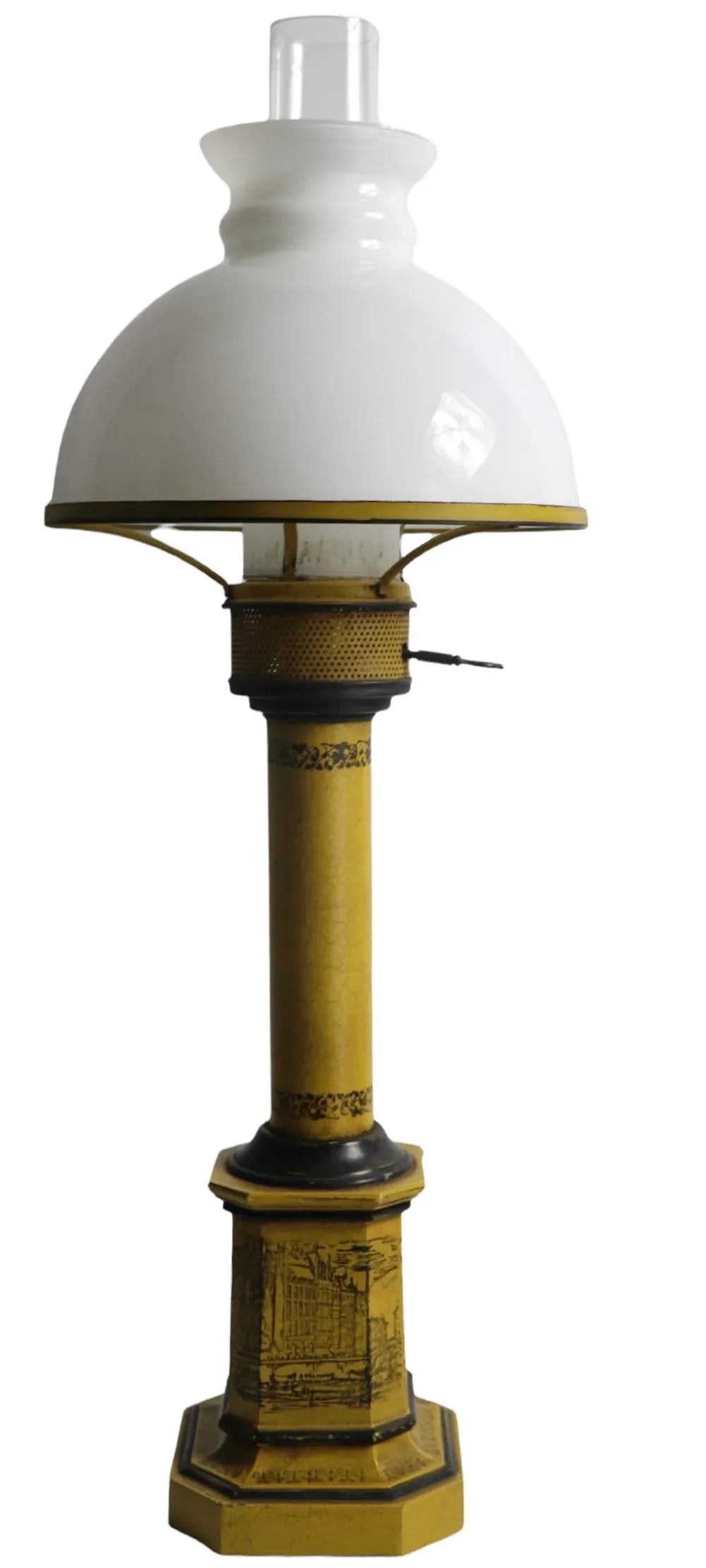 English Regency Style Table Lamp Ca. 1950's - 6