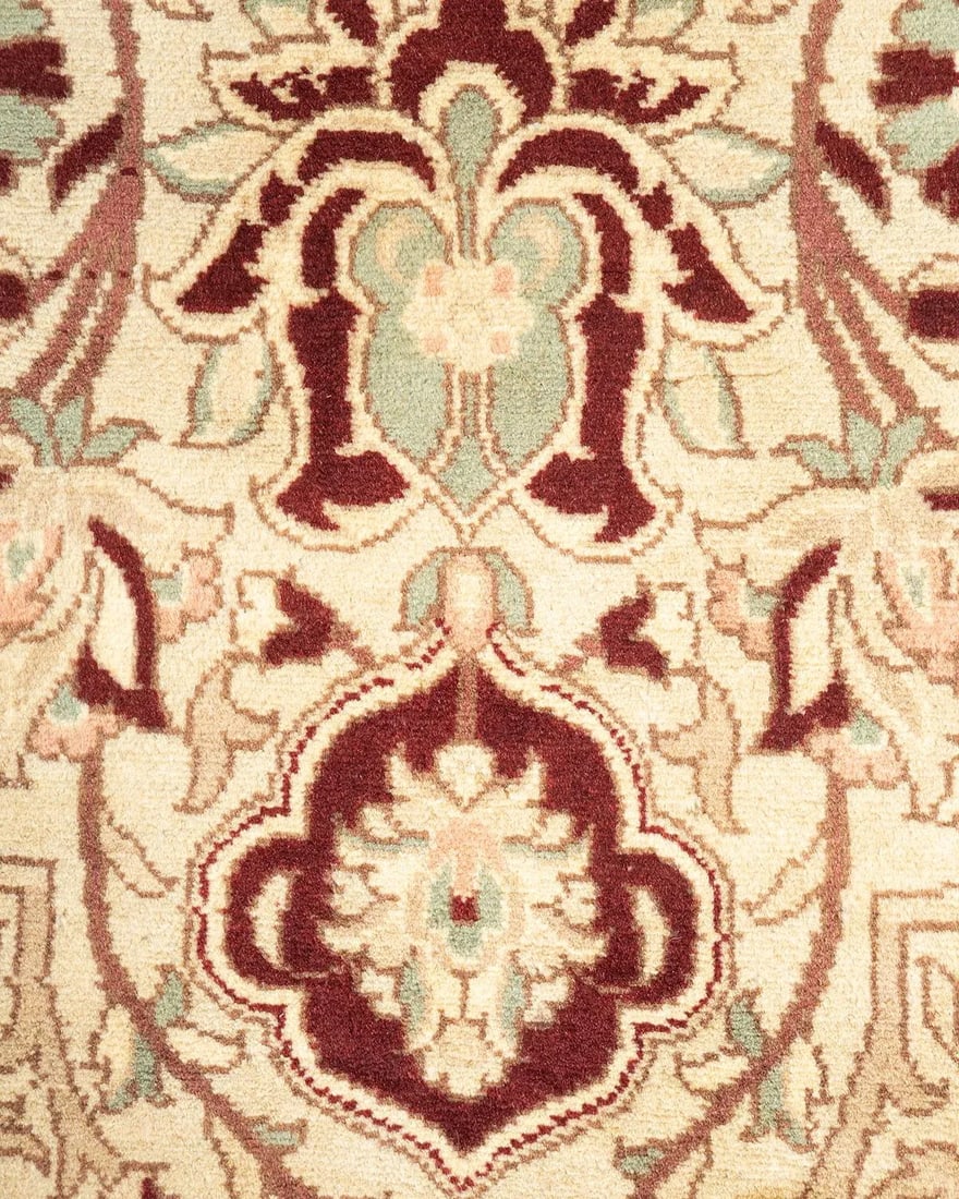 Mogul, One-of-a-Kind Hand-Knotted Area Rug in Ivory, 4' 8" x 7' 2" - 3