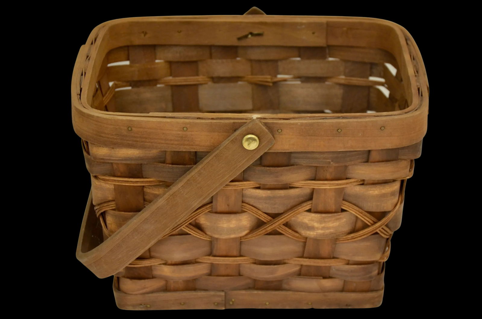 Reed & Wood Basket - 4