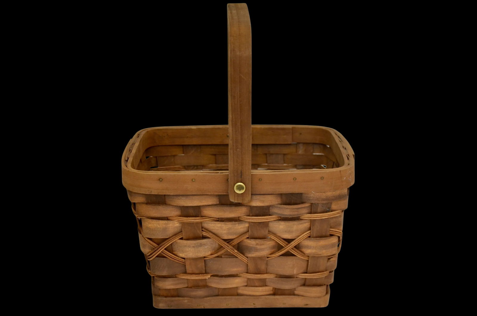 Reed & Wood Basket - 7