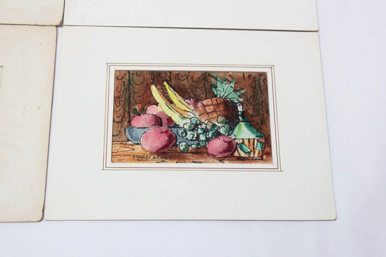 Grouping of Six Plein-Air Watercolors by Stanley C. Brodey - 3