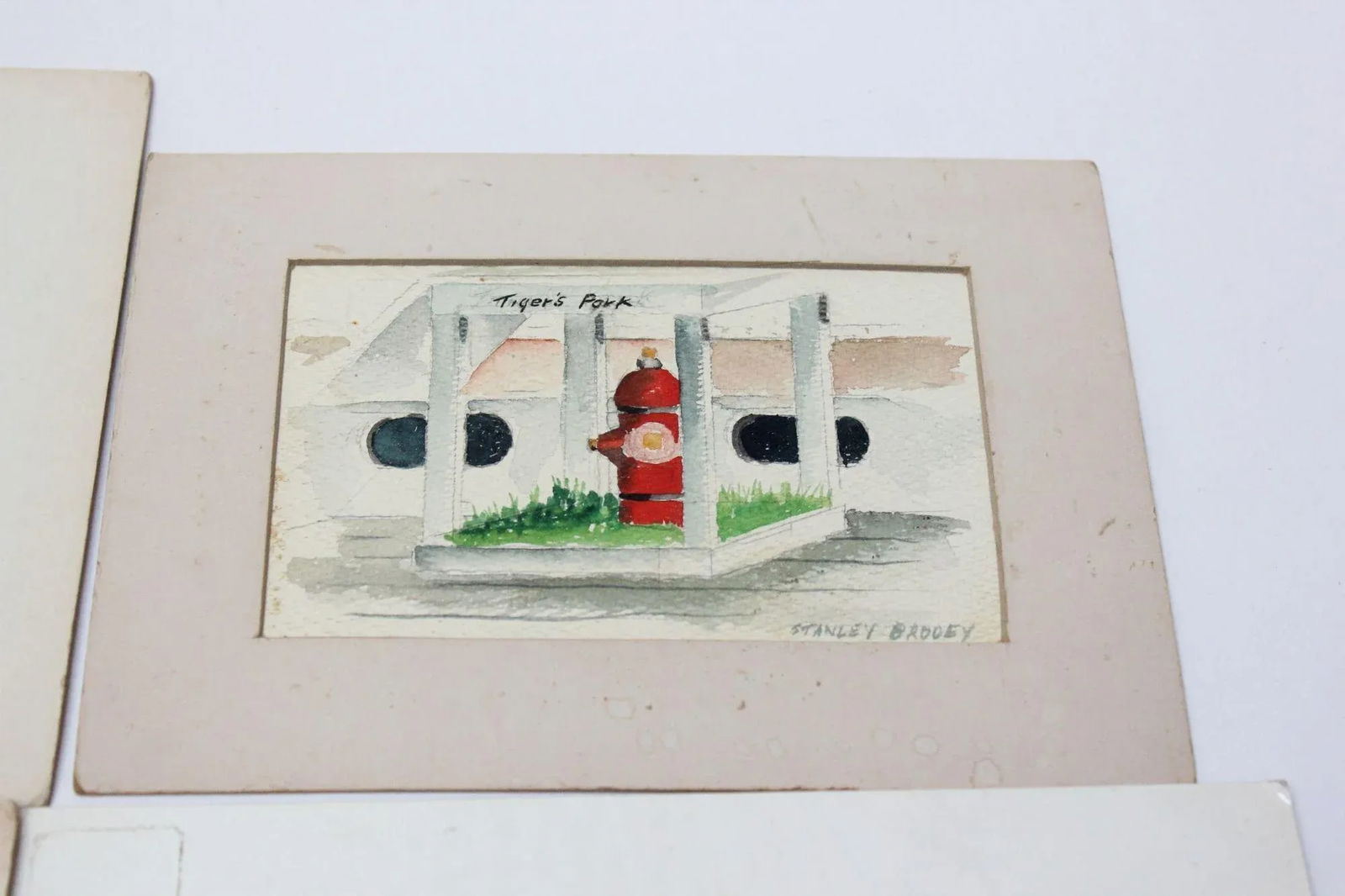 Grouping of Six Plein-Air Watercolors by Stanley C. Brodey - 4