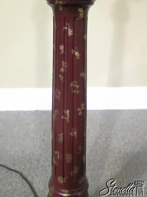 Wildwood Accents Paint Decorated Floor Lamp W. Shade - 5