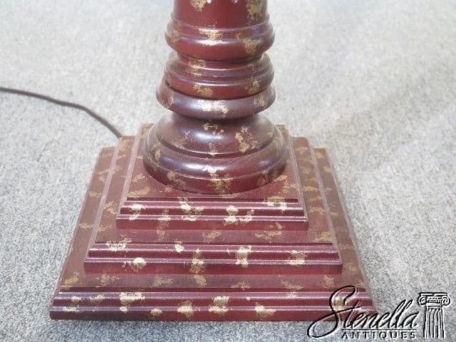 Wildwood Accents Paint Decorated Floor Lamp W. Shade - 8