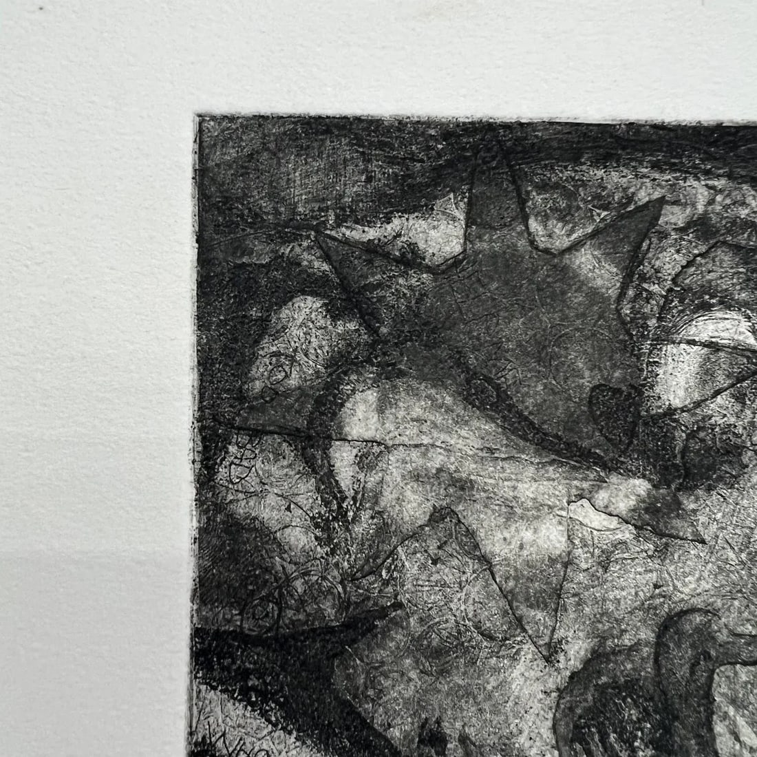 Dreams 7/23 Kimberleigh Noble 1998 Woodblock Etching Art - 4