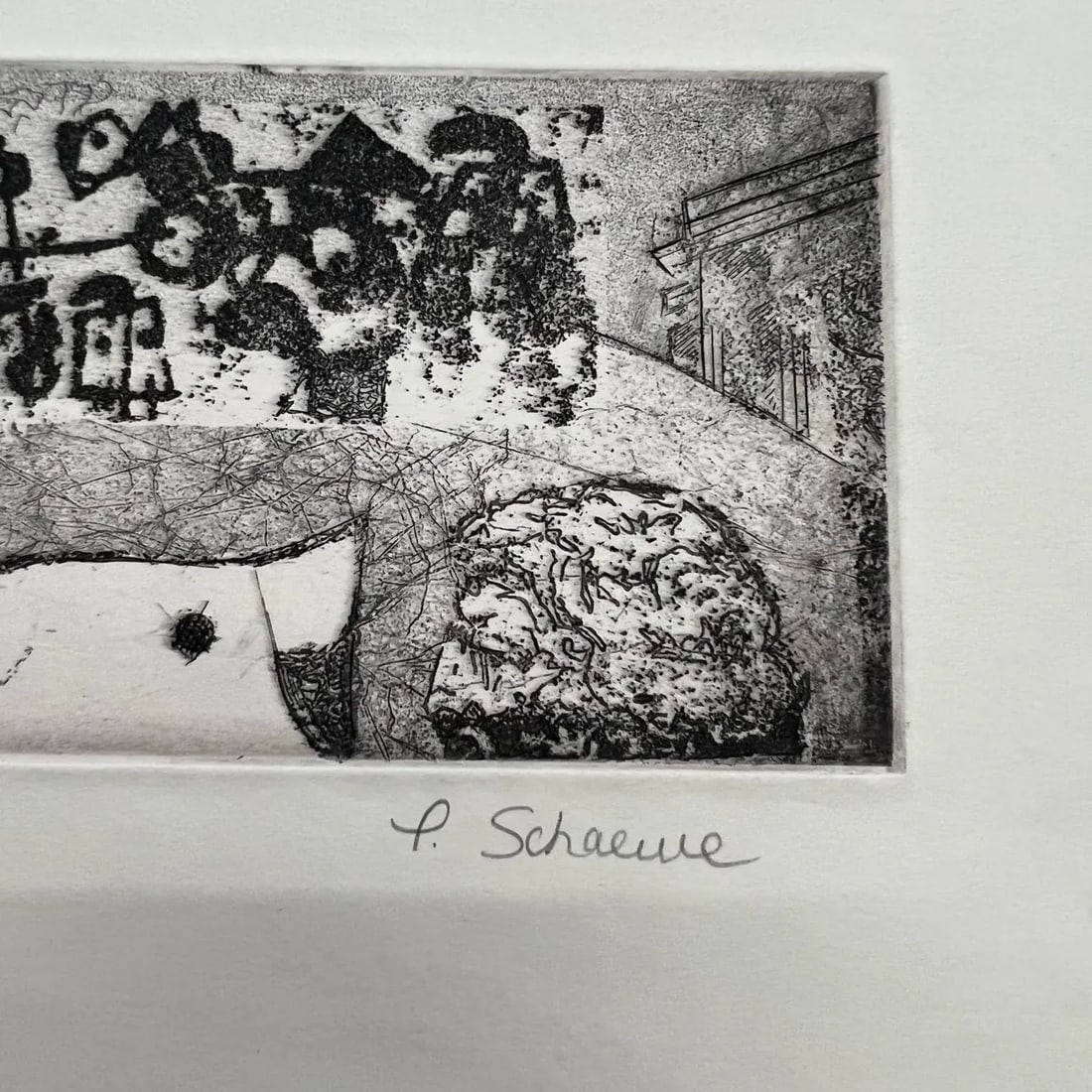 Aesthetic Battle 7/16 Signed P. Schaewe Print Artwork on Paper - 3