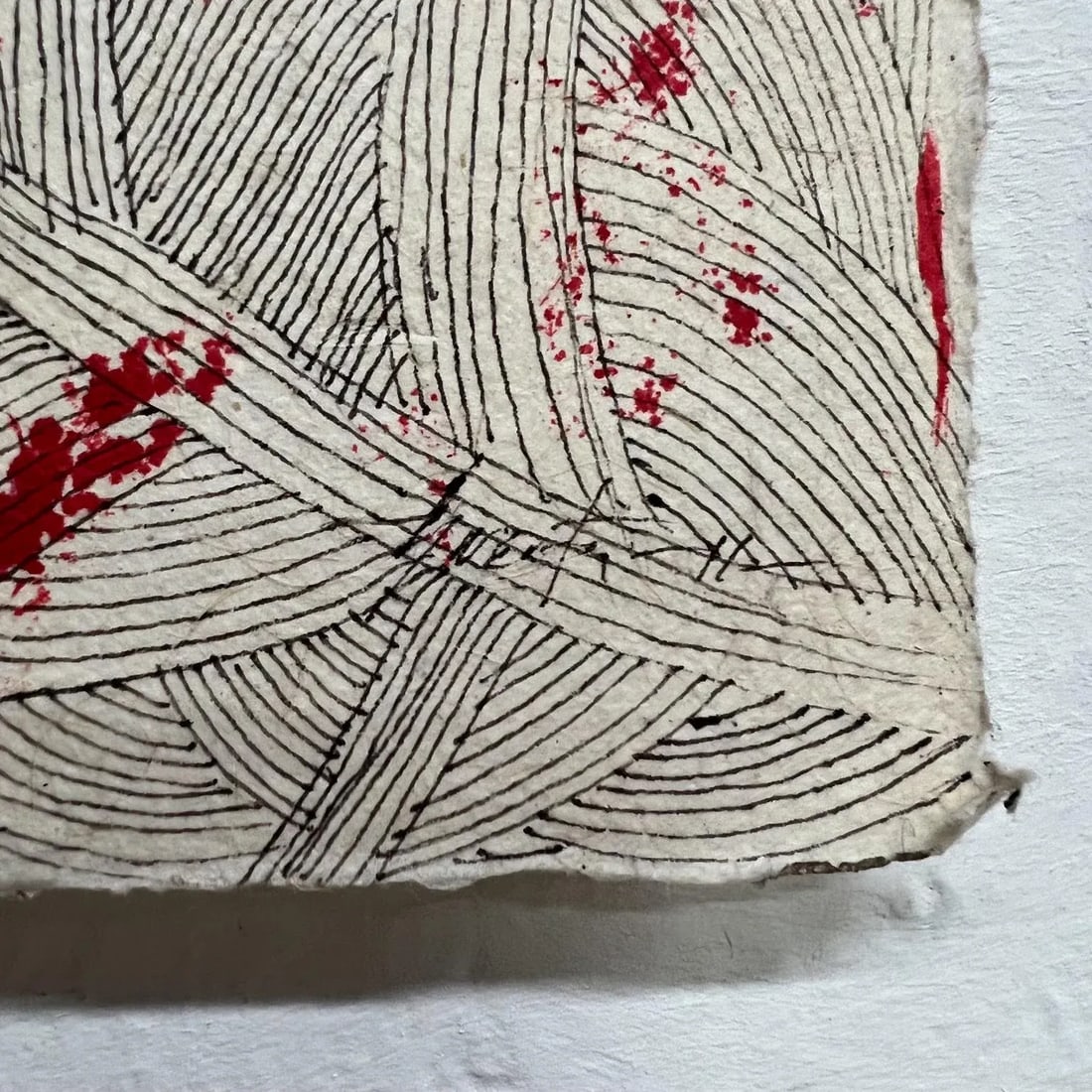 2011 Original Modern Art From Oaxaca Ink on Custom Paper - 3