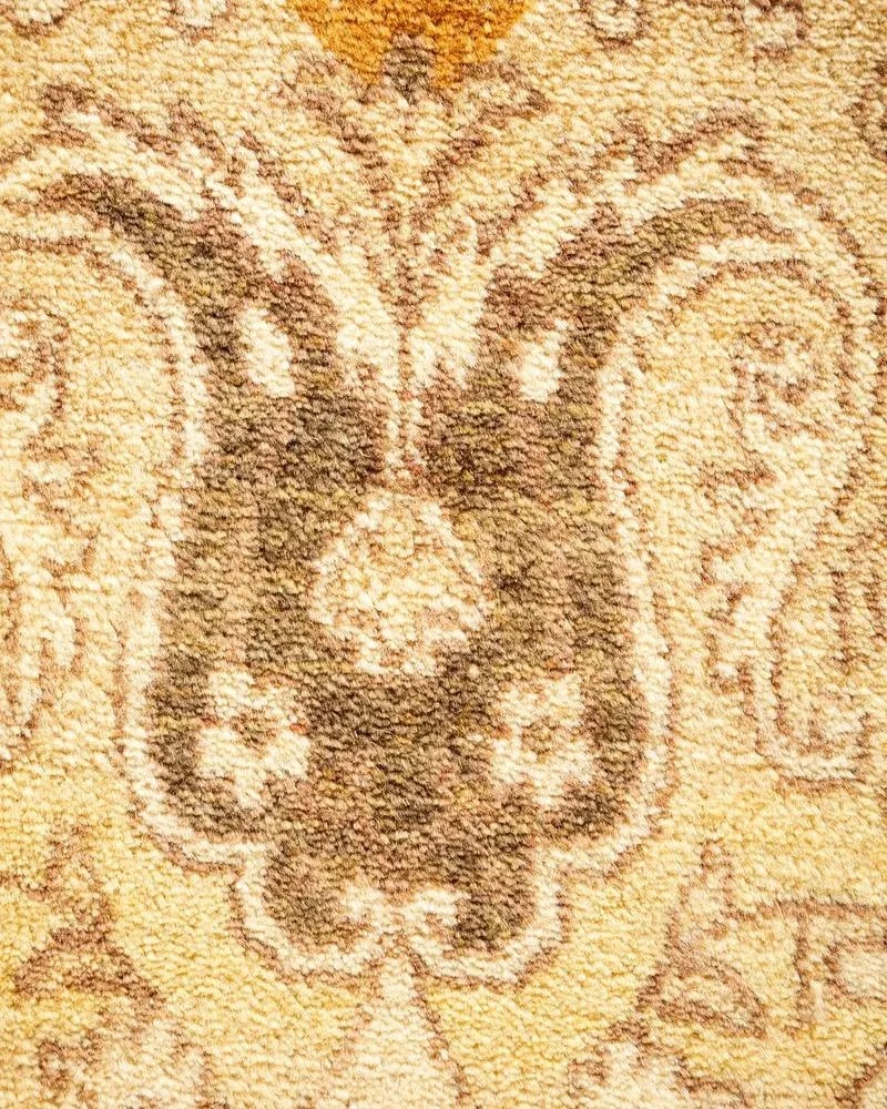 Mogul, One-of-a-Kind Hand-Knotted Area Rug in Green, 6' 1" x 9' 3" - 3