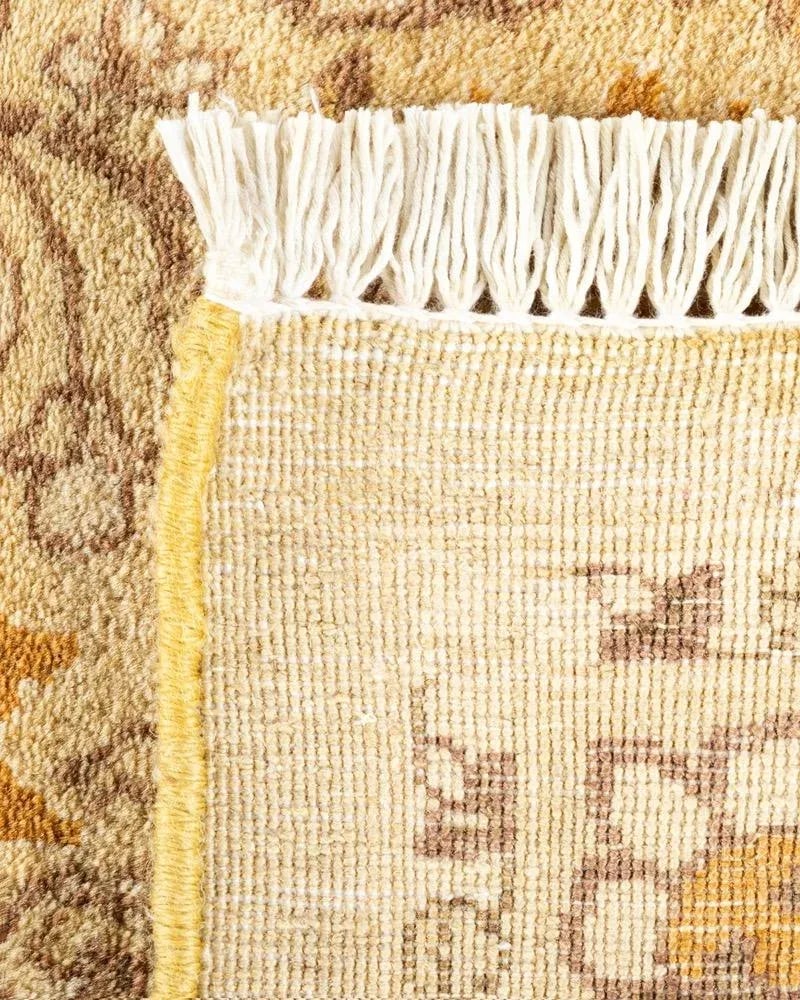 Mogul, One-of-a-Kind Hand-Knotted Area Rug in Green, 6' 1" x 9' 3" - 5