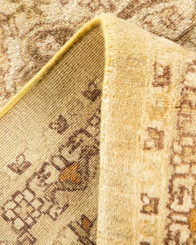 Mogul, One-of-a-Kind Hand-Knotted Area Rug in Green, 6' 1" x 9' 3" - 6