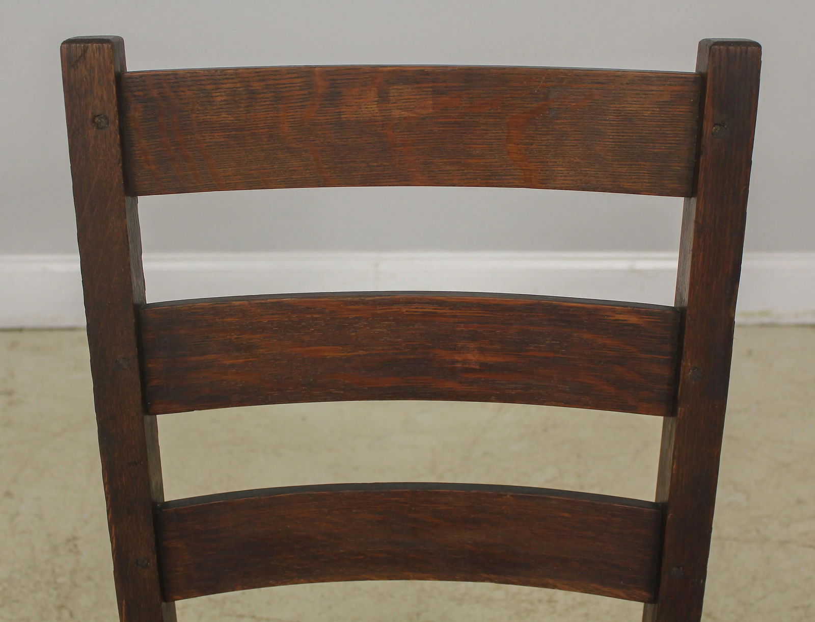 Gustav Stickley Antique Signed Mission Oak Rocker - 5