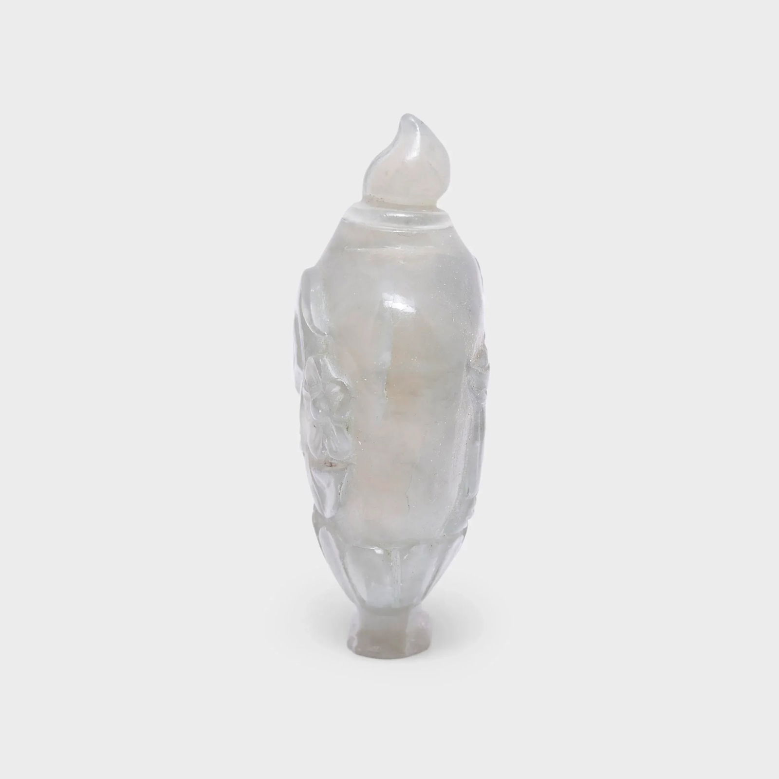 Grey Jade Snuff Bottle - 4