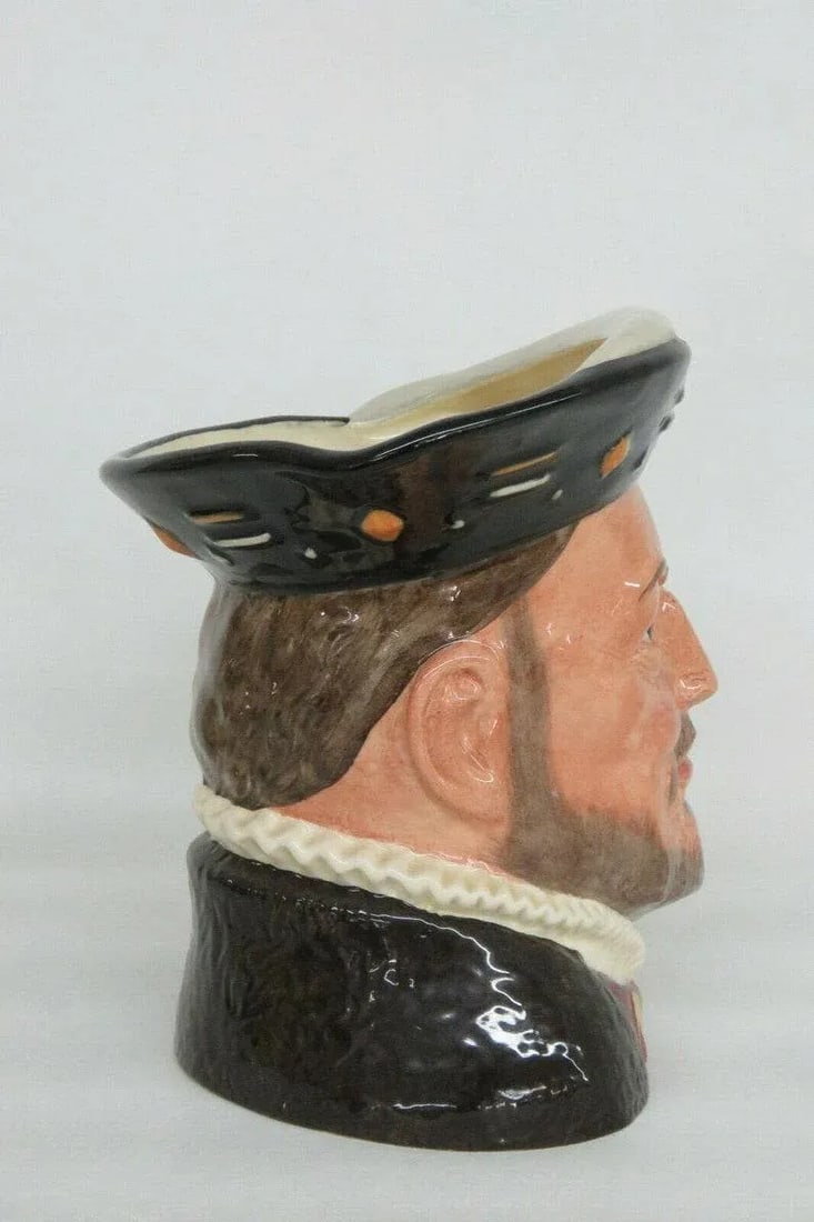 Royal Doulton Henry VIII D6642 English Porcelain Character Mug - 5