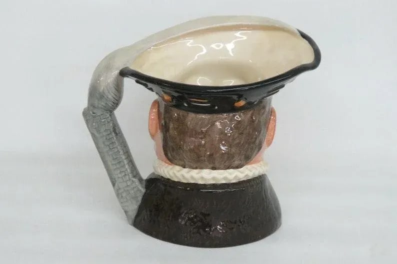 Royal Doulton Henry VIII D6642 English Porcelain Character Mug - 8