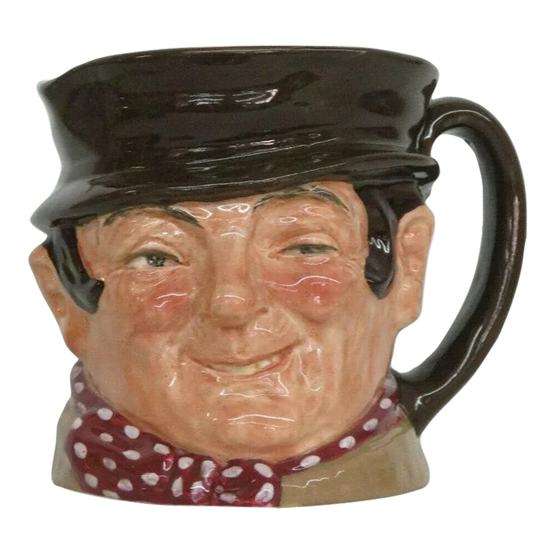 Royal Doulton Sam Weller Dickens Pickwick English Porcelain Character Mug: This charming mug is made of porcelain / bone china. This character mug is stamped as being made in England by Royal Doulton, the fine china and ceramics company, see pictures. This lovely mug is a