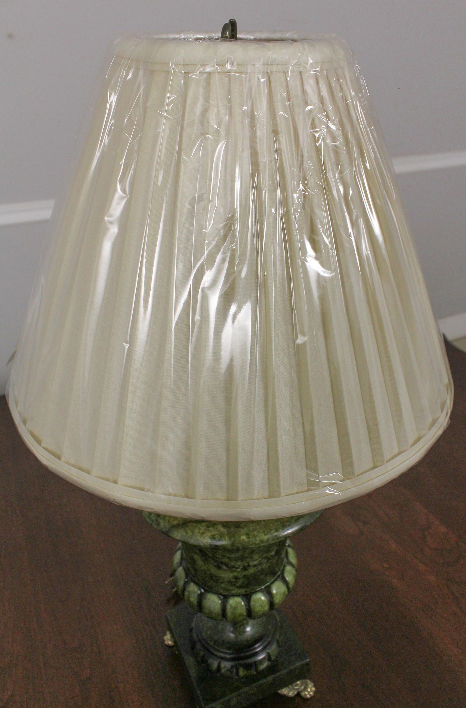 Wildwood Green Marbleized Finish Table Lamp - 10