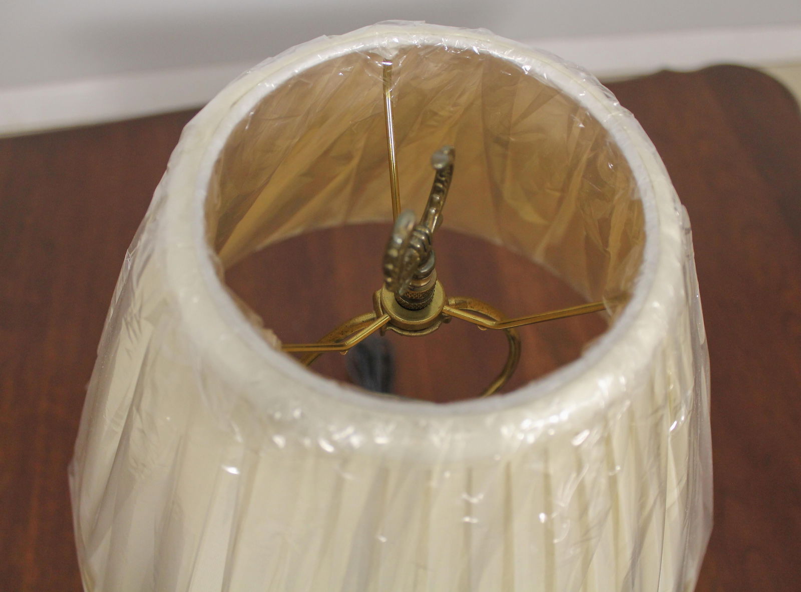 Wildwood Green Marbleized Finish Table Lamp - 2