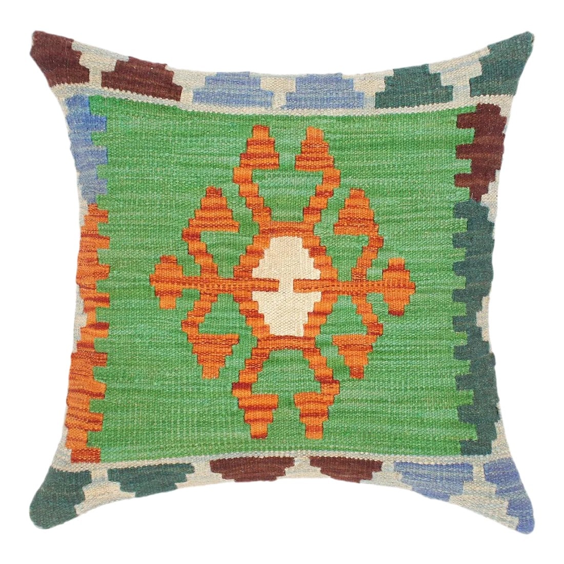 Southwestern Hand-Woven Turkish Kilim Throw Pillow (1 of 9)