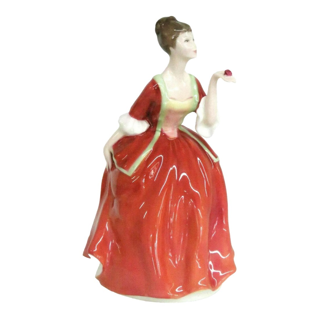 Royal Doulton HN3970 Flower of Love English Bone China Porcelain Figurine: This highly collectible figurine is made of bone china / porcelain. This beautiful figurine is stamped as having been made in England by the fine collectibles company Royal Doulton, a company highly