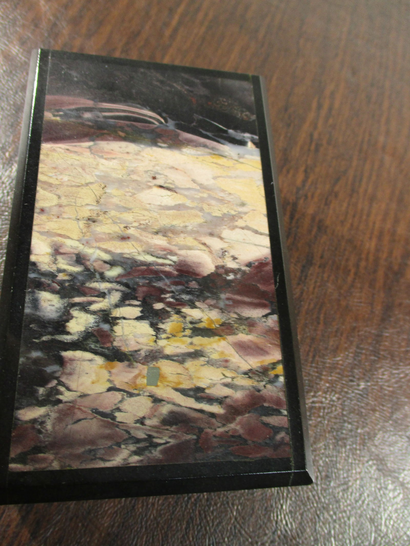 Lapidary Box With Jasper Top - 3