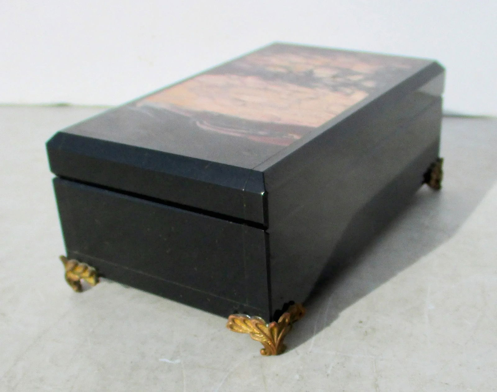 Lapidary Box With Jasper Top - 8