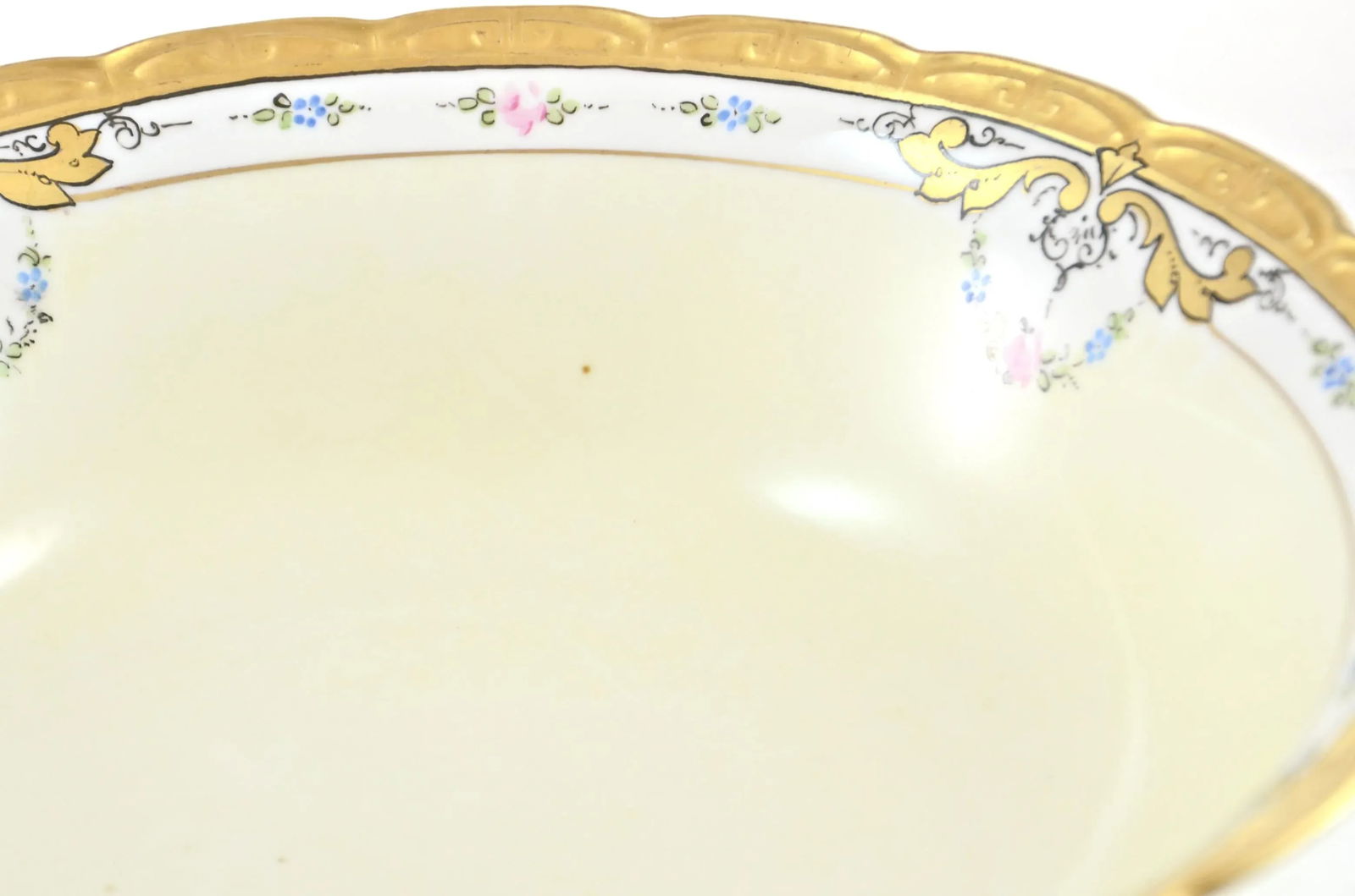 1920s Bavarian Gold Gilt Porcelain Bowl - 4