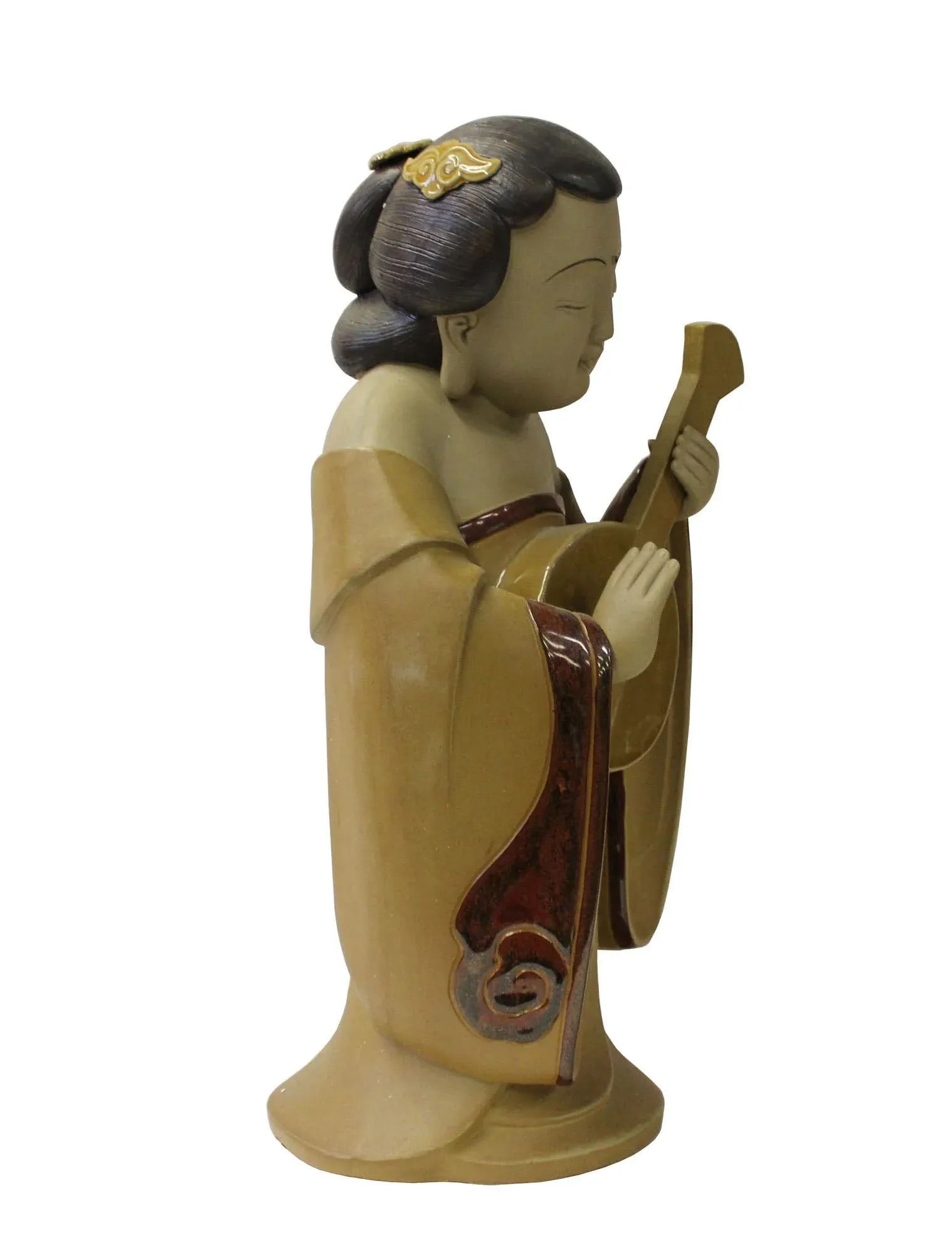 Chinese Oriental Ceramic Tong Style Lady Figure - 2