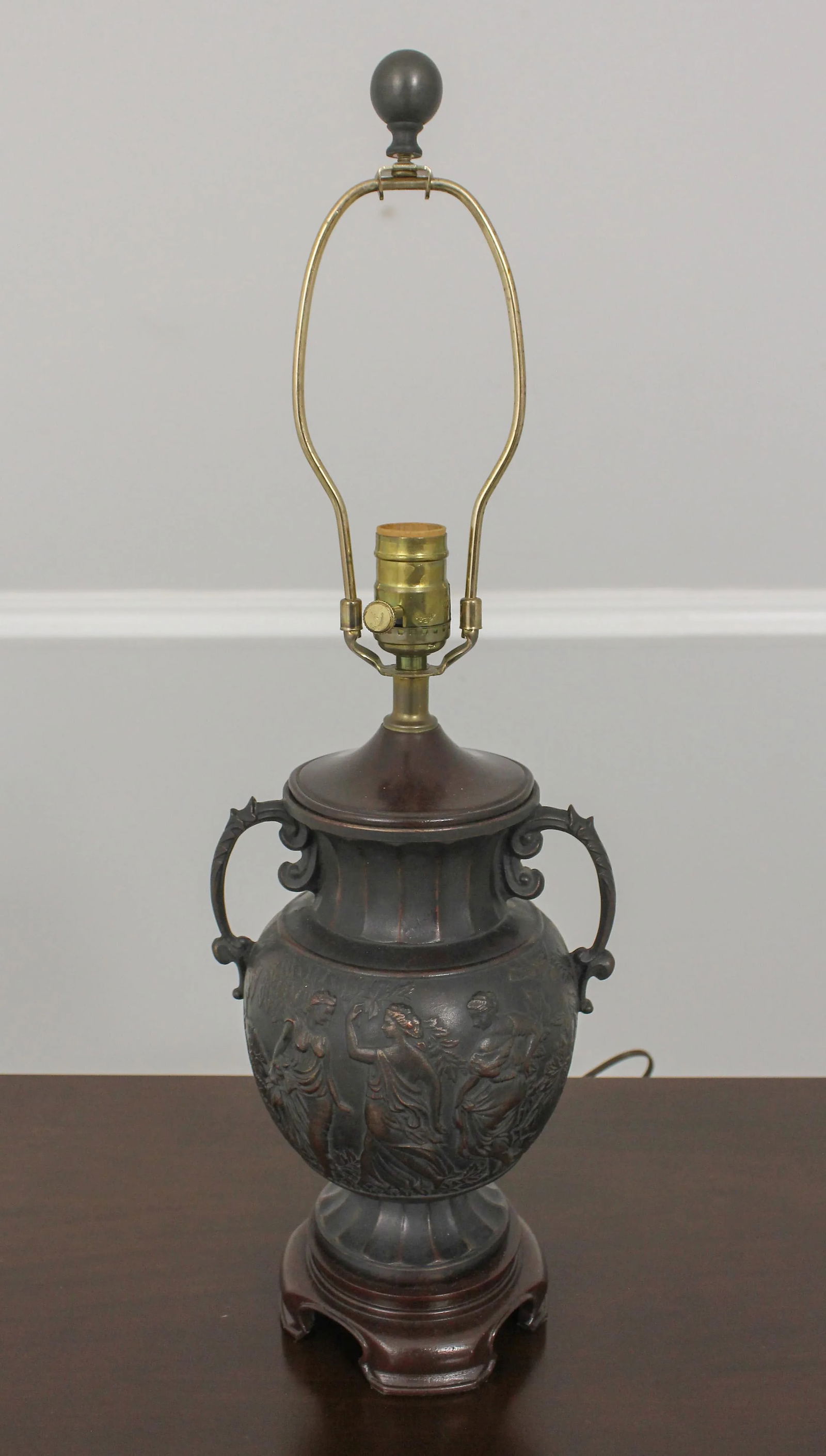 Speer Neoclassical Bronze Finish Table Lamp - 12