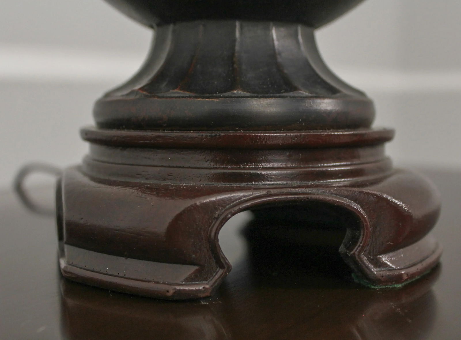 Speer Neoclassical Bronze Finish Table Lamp - 4