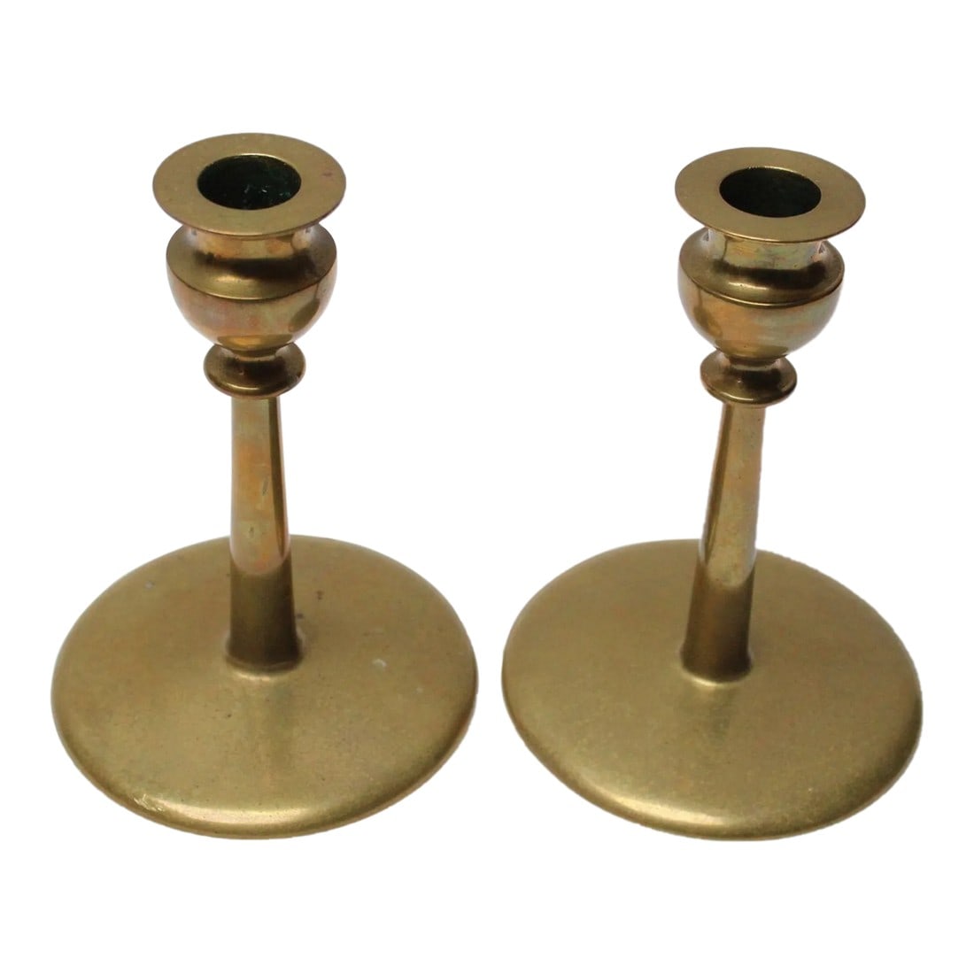 Vintage Jarvie-Style Brass Candlesticks (1 of 13)