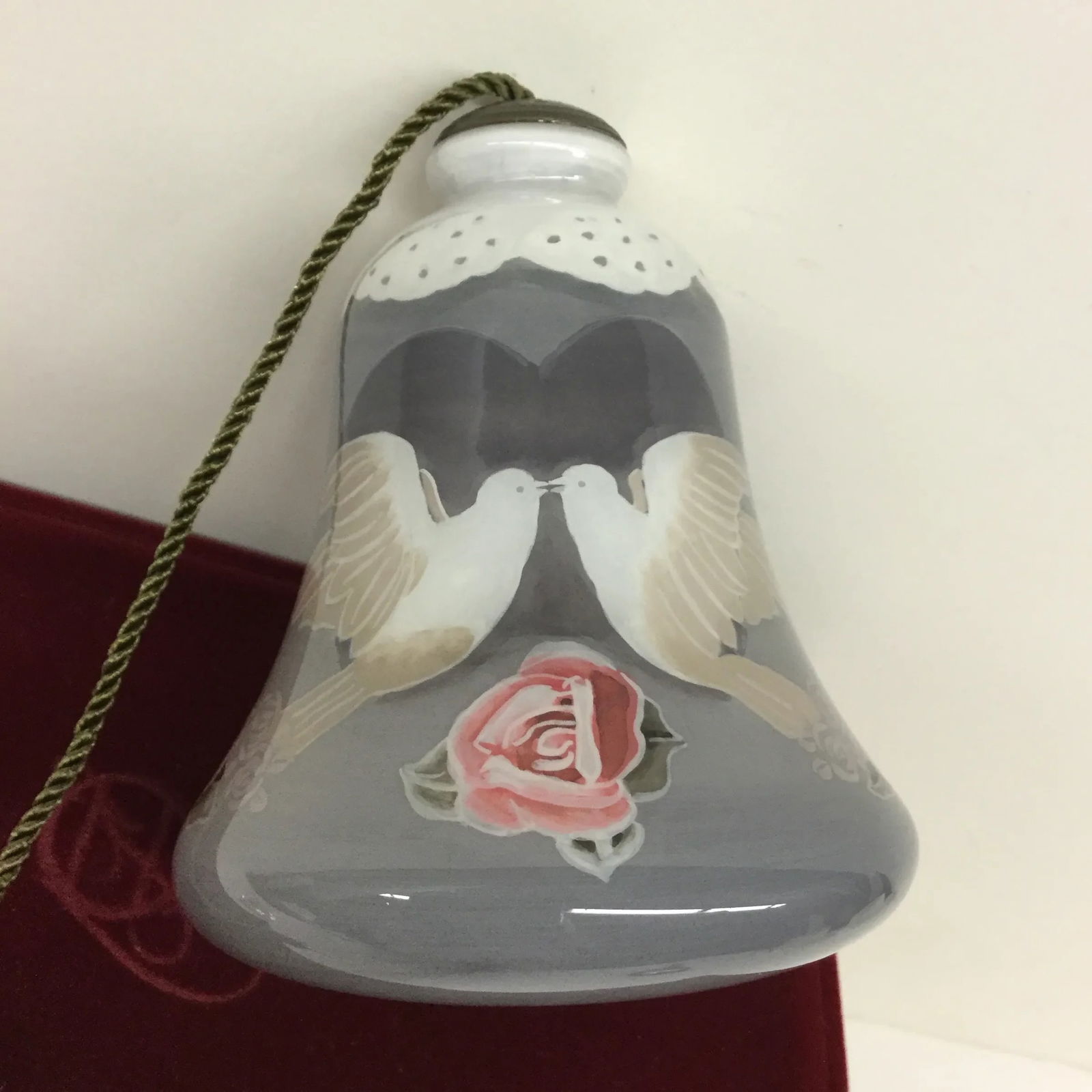 Original Glass Art Ornament in Velvet Box - 4