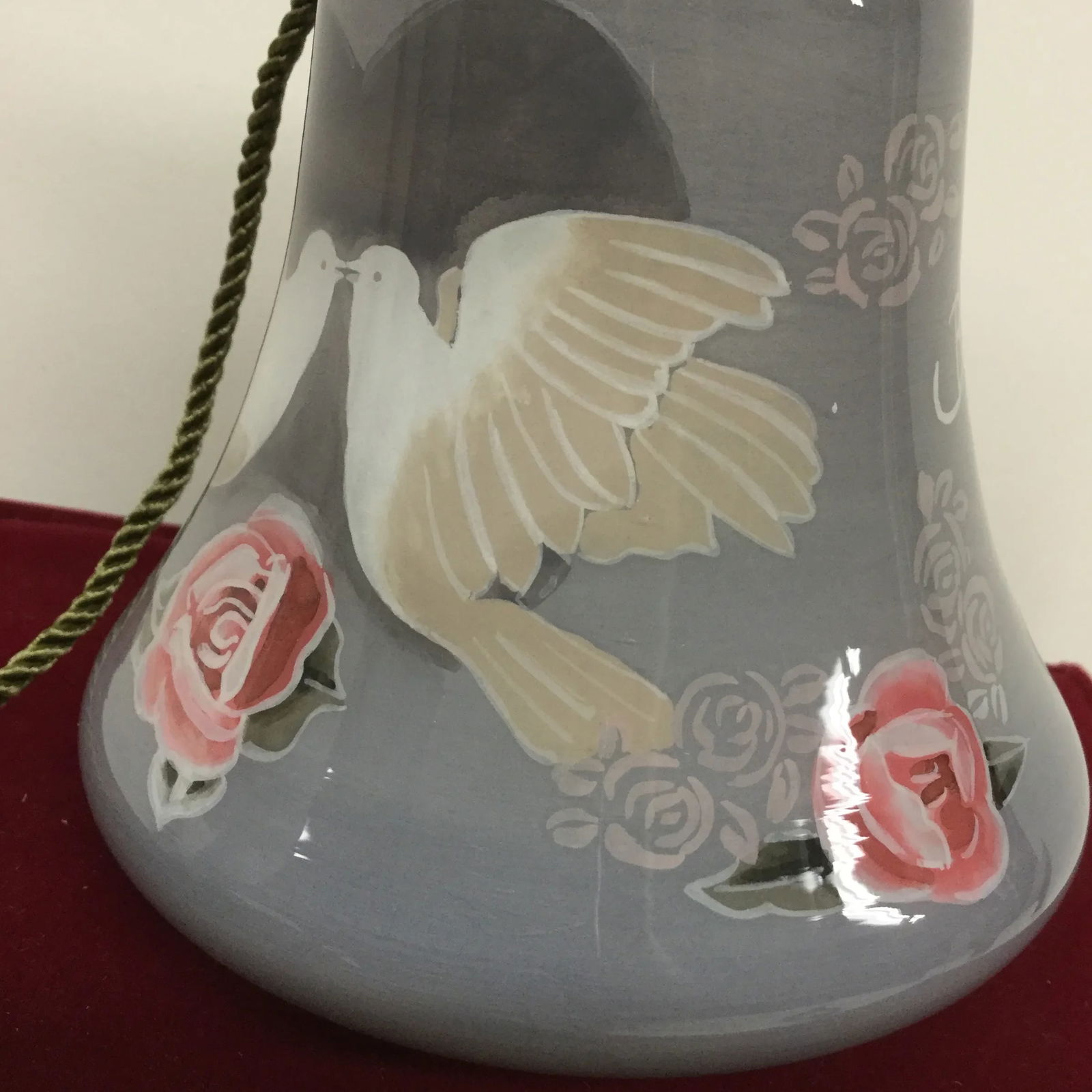 Original Glass Art Ornament in Velvet Box - 7