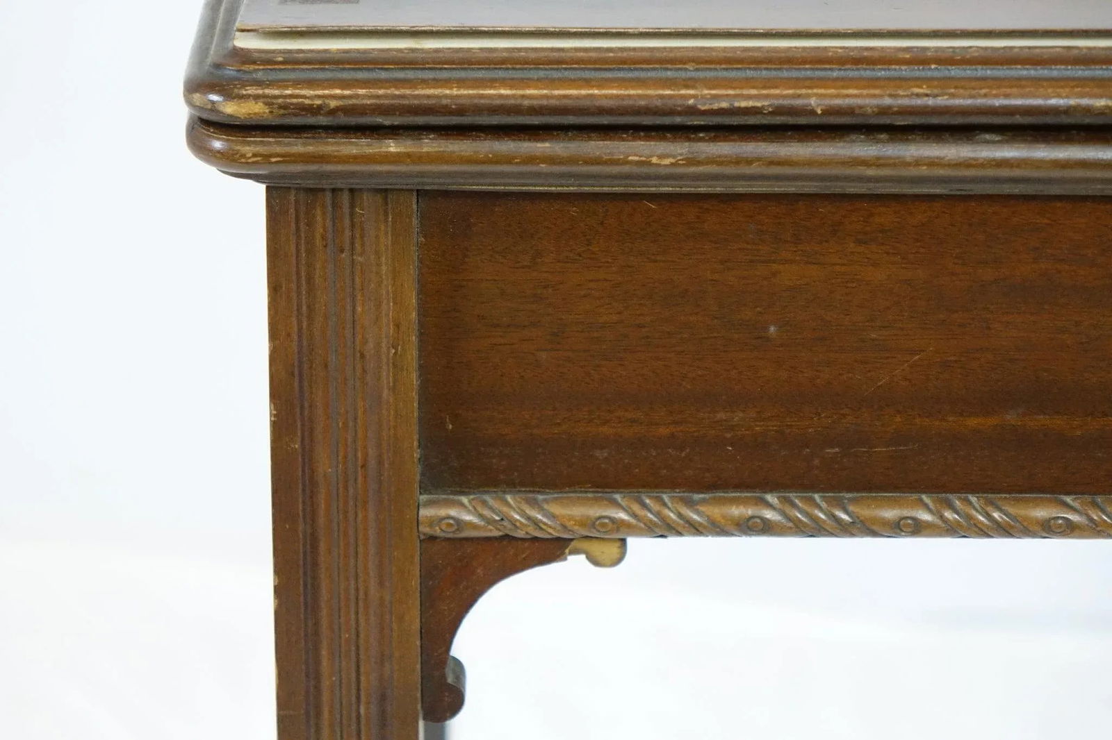 Mid 20th Century Vintage Wooden Side Table - 2