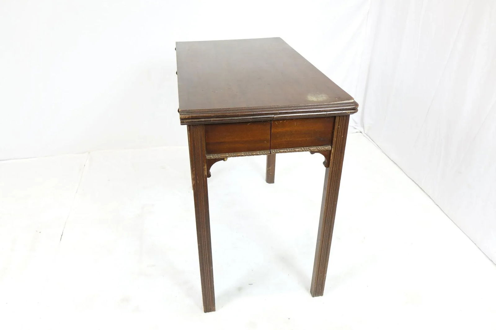 Mid 20th Century Vintage Wooden Side Table - 7