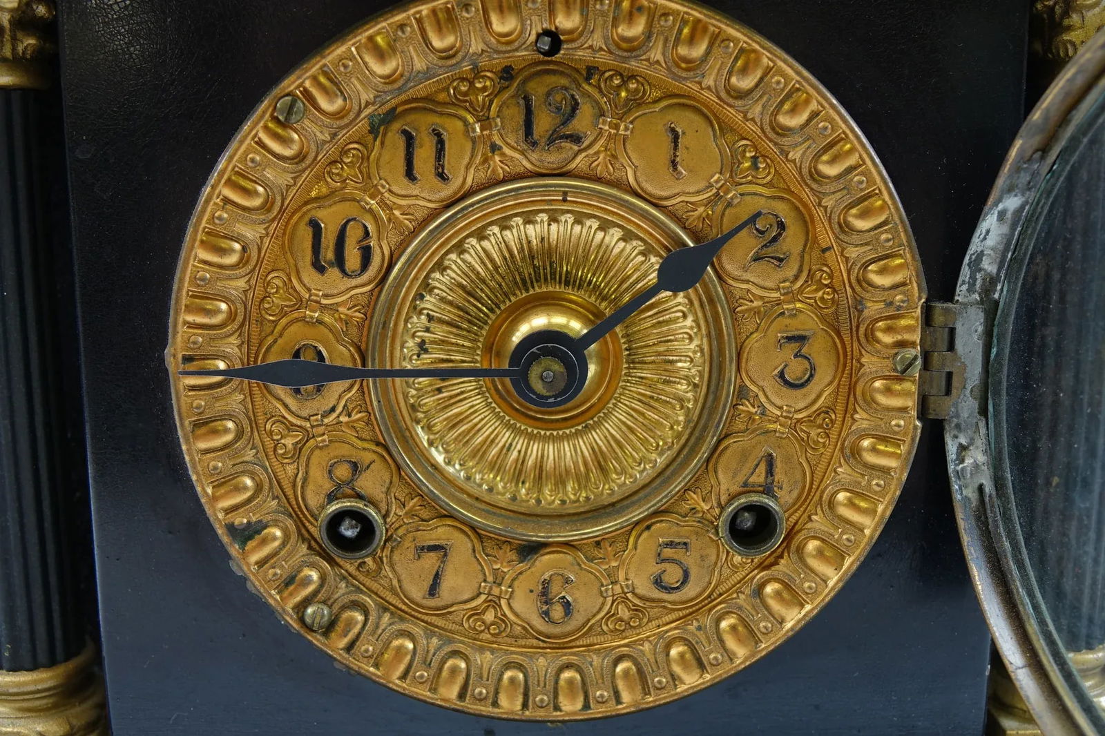 Late 19th Century Antique Mantel Clock by Ansonia Clock Co - 2