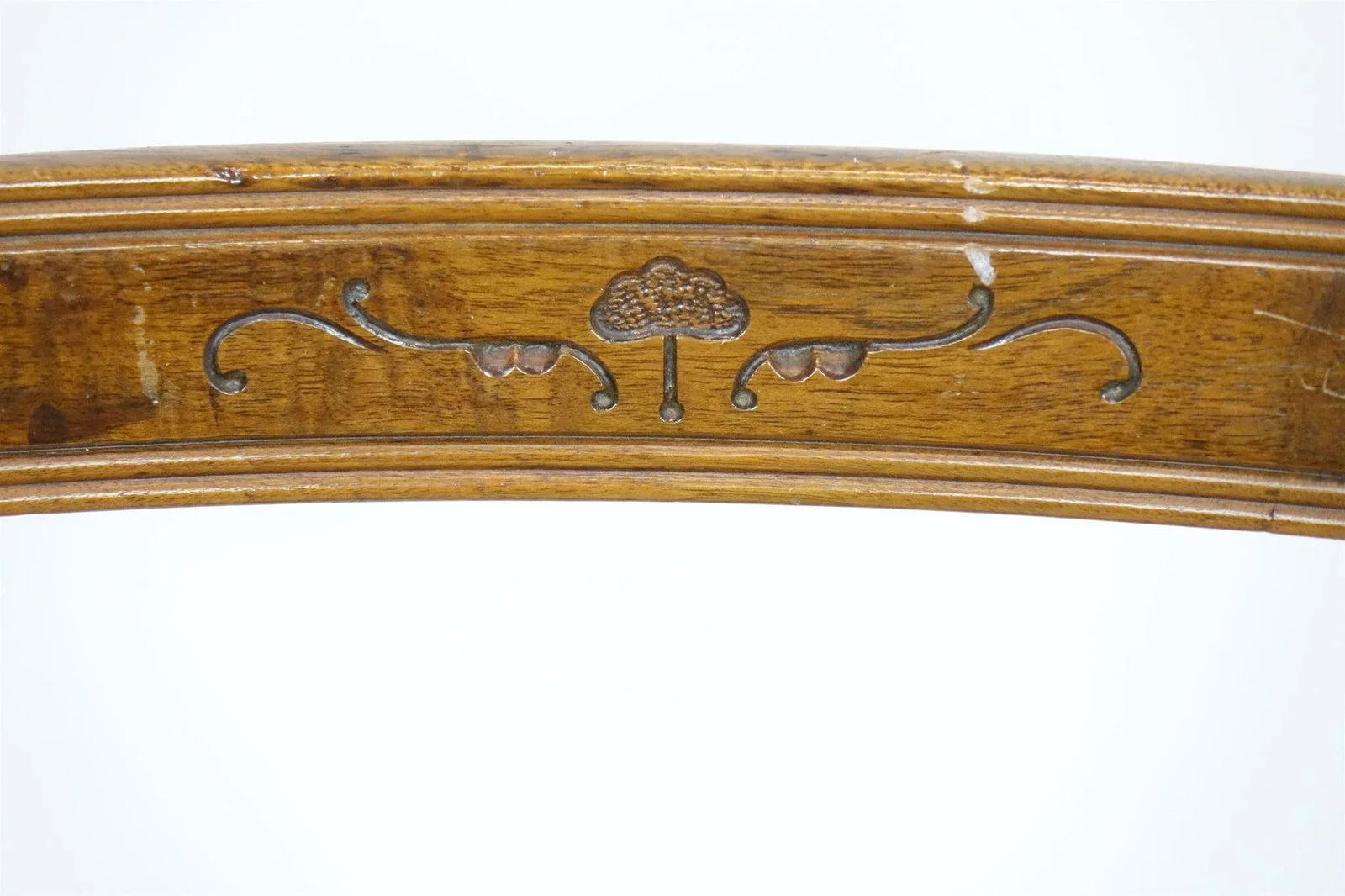 Vintage Chairs With Woodwork - a Pair - 7