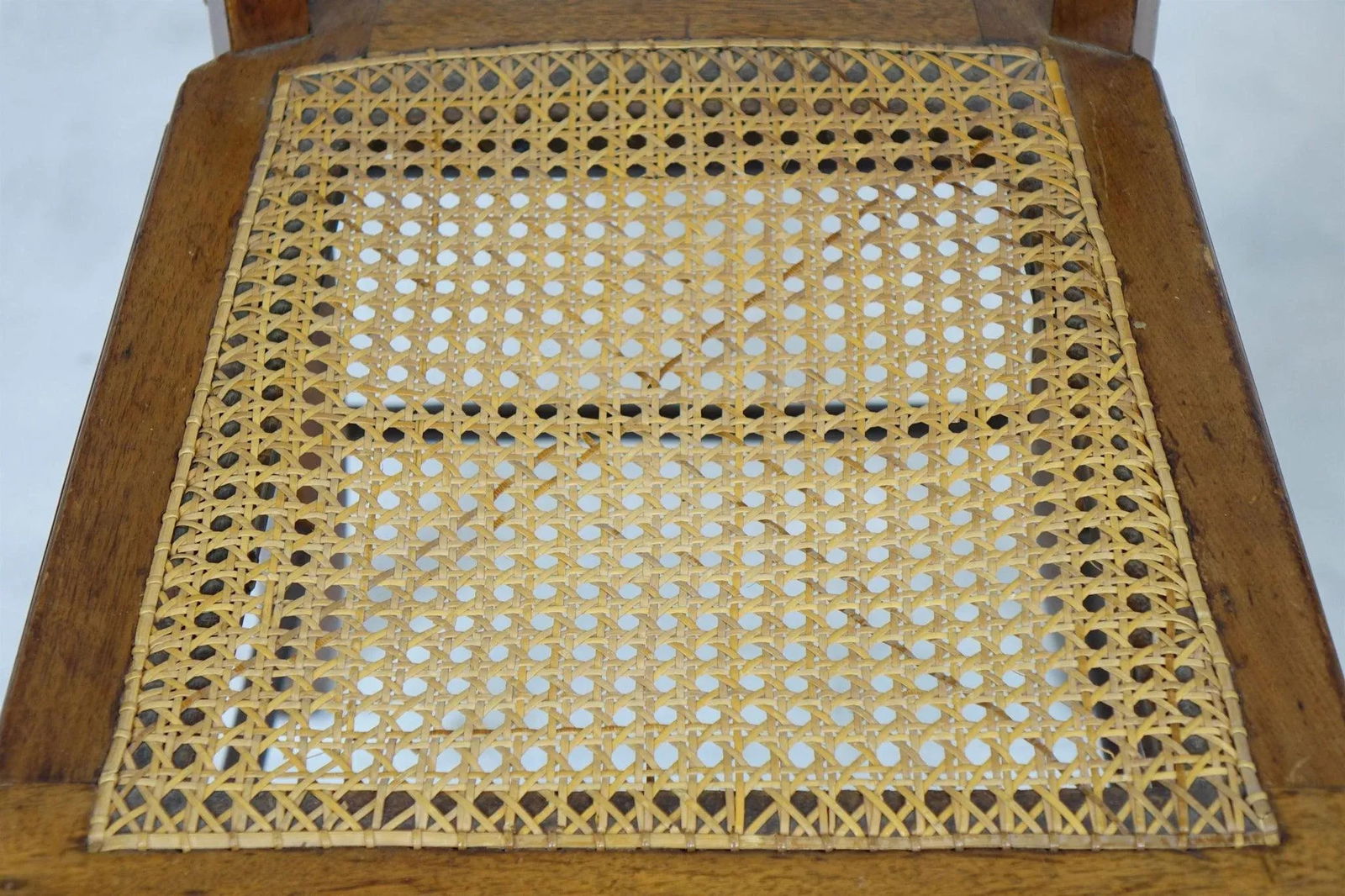 Vintage Chairs With Woodwork - a Pair - 8