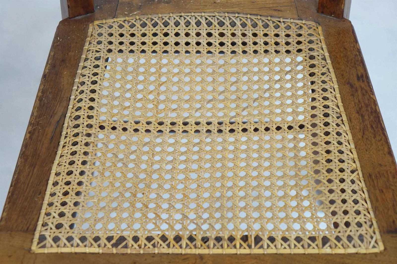 Vintage Chairs With Woodwork - a Pair - 9