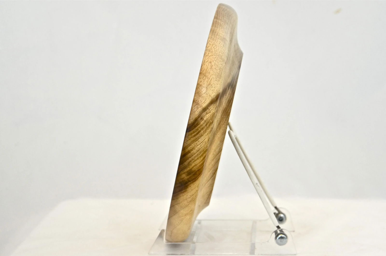 Hand Turned 8" Wood Tray - 4