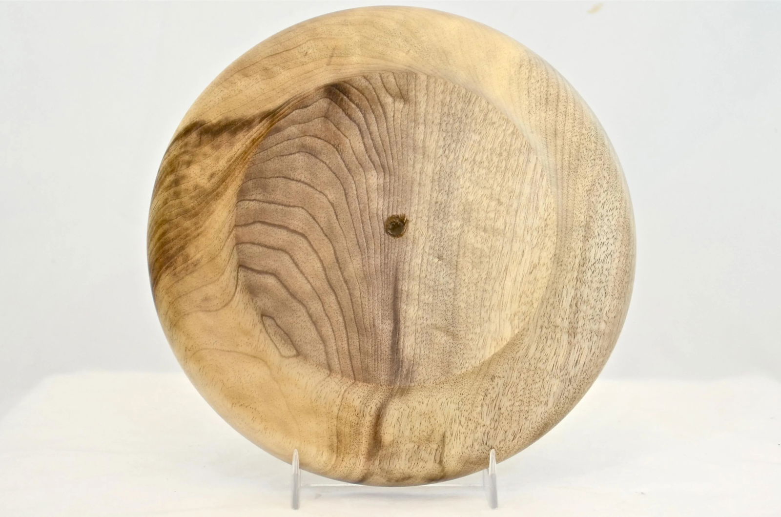 Hand Turned 8" Wood Tray - 5