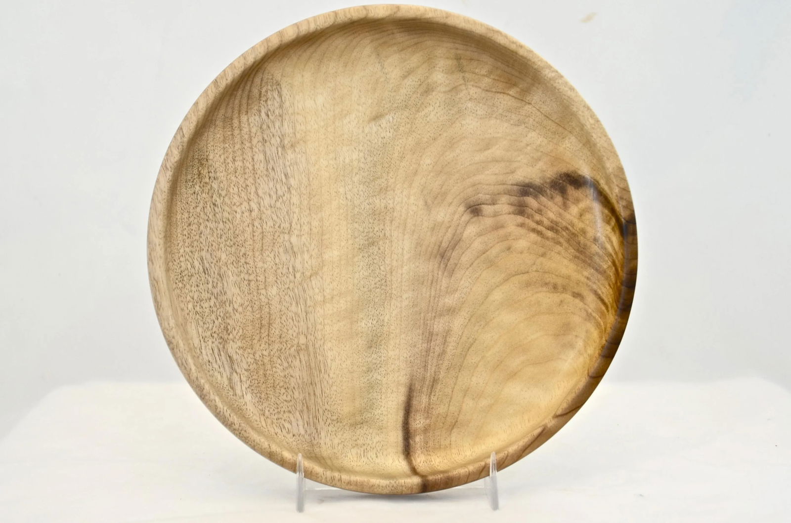 Hand Turned 8" Wood Tray - 6