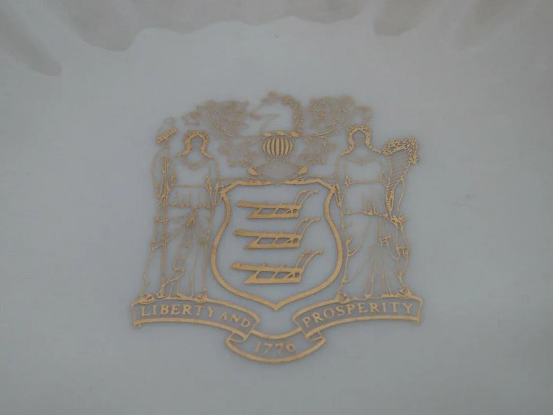 Lenox The New Jersey Bowl Limited Edition Vintage China Dish - 3