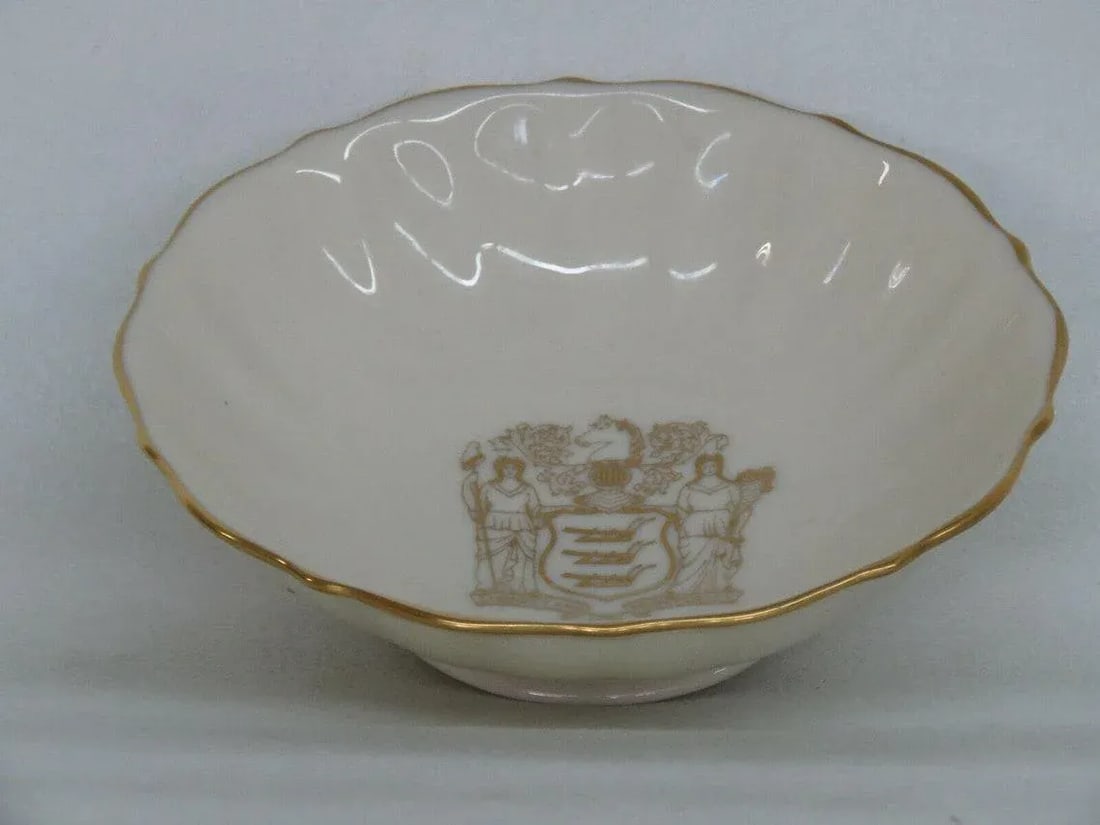 Lenox The New Jersey Bowl Limited Edition Vintage China Dish - 4