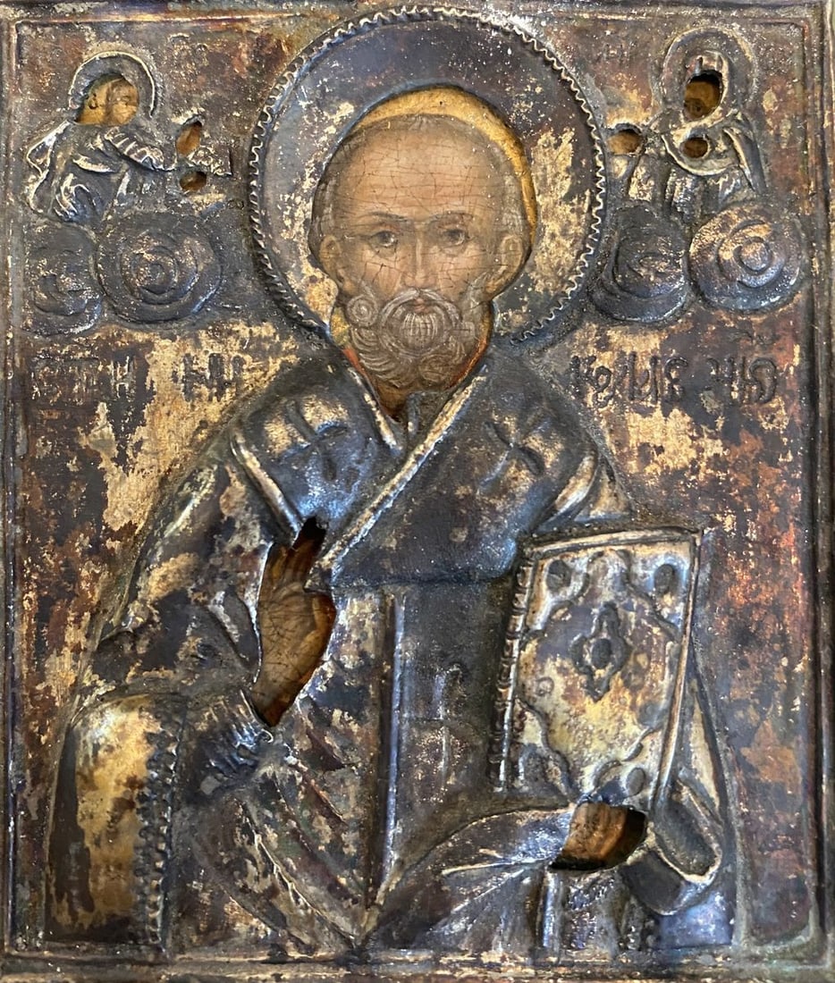 Saint Nicholas of Myra and Mother of God - 4