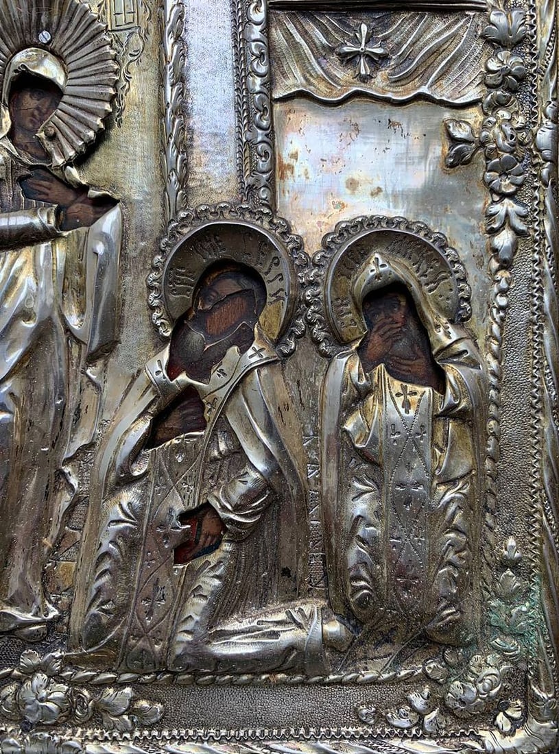 Appearance of the Virgin to Sergius of Radonezh - 4