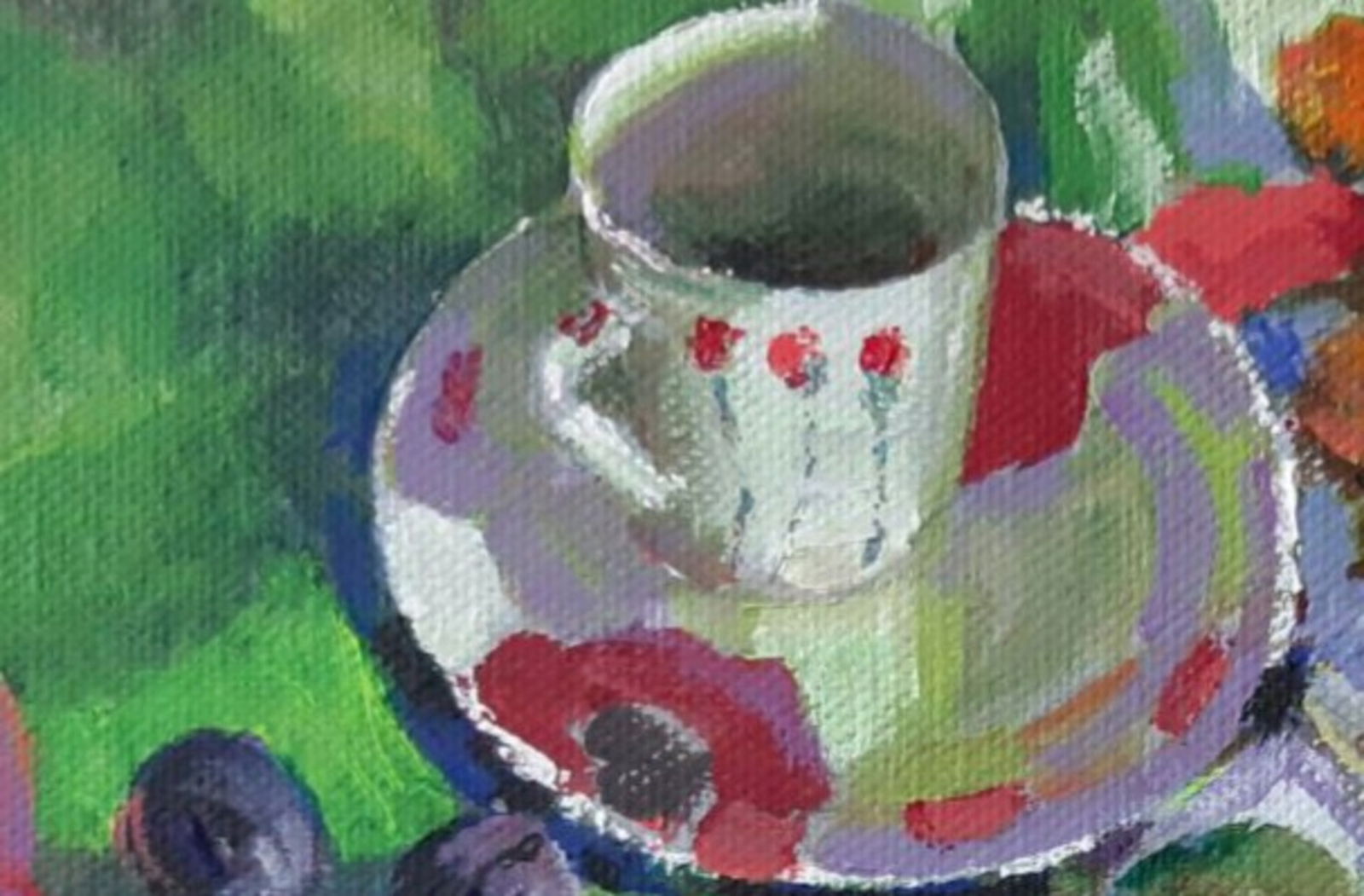 Oil painting Still life with fruits Vyacheslav Petrovich Babac - 2