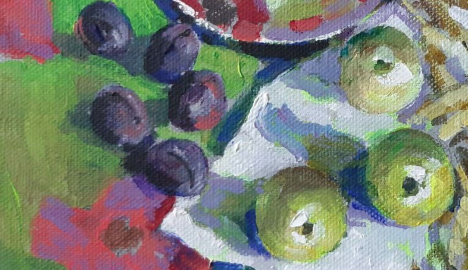 Oil painting Still life with fruits Vyacheslav Petrovich Babac - 3