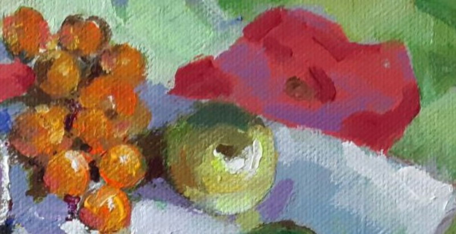 Oil painting Still life with fruits Vyacheslav Petrovich Babac - 5